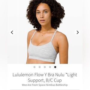 Lululemon Flow Y Bra